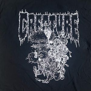Brand new, never been worn, Black, extra large Creature teeshirt.